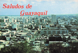 Delcampe - EQUATEUR GUAYAQUIL VUE PANORAMIQUE DE LA VILLE - Ecuador