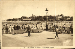 Delcampe - CPA Arcachon Plage Du Casino - Arcachon