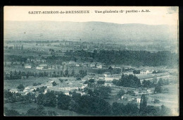 Delcampe - SAINT SIMEON De BRESSIEUX Vue Générale édition Molaret - Bressieux
