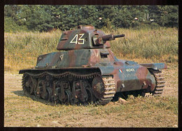Delcampe - CHAR Léger Hotchkiss 1939 édition Greff - Ausrüstung