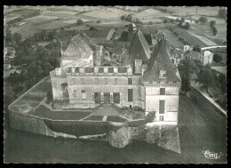 Delcampe - MONTFLANQUIN Le Chateau De Biron Vue Aérienne En 1966 édition RAY DELVERT GM V - Monflanquin