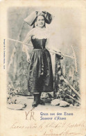 Delcampe - (57) Meisenthal, Bitche, Lorraine, France. Meisenthal, Bitsch, Lothringen, Frankreich. Frau In Einer Tracht - Bitche