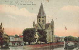 Delcampe - (57) Metz, Lorraine, France. Metz, Lothringen, Frankreich. Partie An Der Mosel - Metz