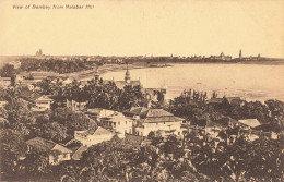Delcampe - Bombay, India. View Of Bombay From Malabar Hill - Indien