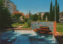 Delcampe - Italy Pordenone Fountain Of Center Of Studies 1950s Unposted *YAN577 - Pordenone