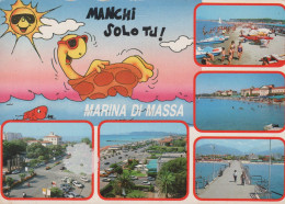 Delcampe - Italy Marina DI Massa Multi View With Cartoon Turtle *YAN551 - Massa
