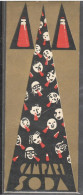 Delcampe - ** Segnalibro Cartoncino Pubblicitario Campari Soda ** Illustratore Primo Sinopico - Marque-Pages