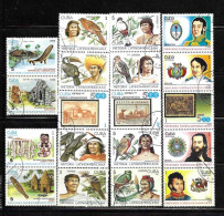 Delcampe - CUBA 1987  19 STAMPS SCOTT 2966-2984 USED CV $4.60 - Gebraucht