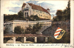 Delcampe - NueRNBERG  CITY Koenigliche Burg Von Westen - Nürnberg