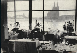 Delcampe - Koeln Rhein Rheinterrasse Am Tanzbrunnen Mit Domblick - Köln