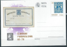 Delcampe - ESPAGNE SPANIEN SPAIN ESPAÑA 18731998 125 ANIV OF POSTCARD ENTERO POSTAL MNH - Berühmte Teams