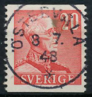 Delcampe - SCHWEDEN DS GUSTAV-V Nr 258IIA Zentrisch Gestempelt XA66956 - Oblitérés