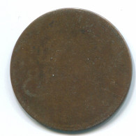Delcampe - 1 KEPING 1804 SUMATRA BRITISH EAST INDIES Copper Koloniale Münze #S11739 - Inde