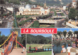 Delcampe - 63 LA BOURBOULE LES GRANDS THERMES ET LA DORDOGNE - La Bourboule