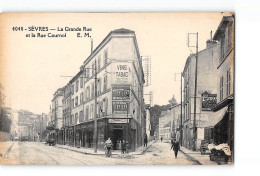 Delcampe - SEVRES - La Grande Rue Et La Rue Cournol - Très Bon état - Sevres