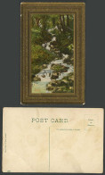 Delcampe - India Old Colour Postcard RANIKHET Waterfall Water Fall Rocks Cascades Falls - Indien