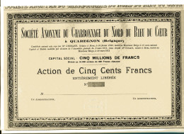 Delcampe - CHARBONNAGE Du NORD Du RIEU Du COEUR à Quaregnon - Mines