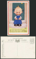 Delcampe - MABEL LUCIE ATTWELL Old Postcard If Don't Hear From U, My Morale Begin Queer 881 - Non Classés