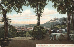 Delcampe - Wernigerode Harz Blick Vom Hotel Lindenberg - Wernigerode