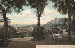 Delcampe - Wernigerode Harz Blick Vom Hotel Lindenberg - Wernigerode