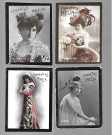 Delcampe - 594A - CARTES CIGARETTES MELIA - 4ème Collection TIRAGE E7 - ROHAN - D'ALBANY - REMY - SOLLI -TAMAR - DARMOND - Melia