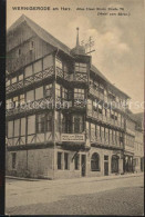 Delcampe - Wernigerode Harz Altes Haus Breite Strasse Hotel Zum Baeren - Wernigerode