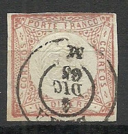 Delcampe - PERU 1862 Michel 10 O - Perú