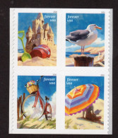 Delcampe - USA 2026  MiNr. XX (6.40 €) MNH ** Etats-Unis United States Day At The Beach Birds 4v - Albatros