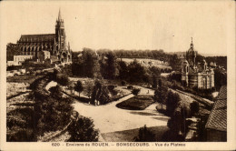 Delcampe - CPA Environs De Rouen Bonsecours Vue Du Plateau - Bonsecours