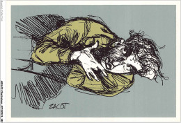 Delcampe - AKNP2-0174-ILLUSTRATEUR - ZACOT - PORTRAIT - Zacot, Fernand