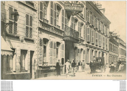 Delcampe - EVREUX  LA RUE CHARTRAINE - Evreux