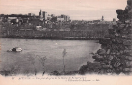 Delcampe - 84 AVIGNON VUE GENERALE DE LA BRECHE DE PAMPERIGOUSTE A VILLENEUVE LES - Avignon