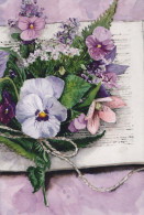 Delcampe - FLOWERS Vintage Postcard CPSM #PBZ034 - Blumen