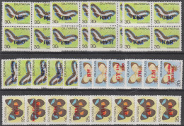 Delcampe - GUYANE BRITANNIQUE ** - 888/22, Complet: Papillons - Guyane (1966-...)