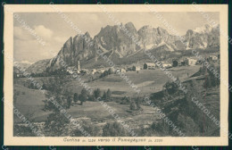 Delcampe - Belluno Cortina D'Ampezzo Pomagagnon Cartolina VK3848 - Belluno