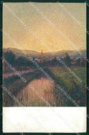 Delcampe - Venezia Città XI Esposizione Internazionale D'Arte Tramonto Cartolina RT8137 - Venezia (Venedig)