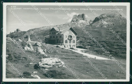 Delcampe - Belluno Passo Falzarego Albergo Marmolada Foto Cartolina VK3783 - Belluno