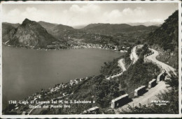 Delcampe - Lugano TI Lugano San Salvatore Strasse Mont Bre - Sonstige & Ohne Zuordnung