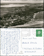 Delcampe - Ansichtskarte Niendorf-Timmendorfer Strand Luftbild Strand Dorf 1961 - Sonstige & Ohne Zuordnung