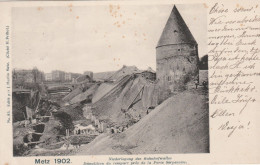 Delcampe - FR5657 --   METZ 1902  --  NIEDERLEGUNG DES BAHNHOFWALLES - Metz