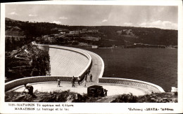 Delcampe - CPA Marathon Le Barrage Et Le Lac Grece - Griechenland