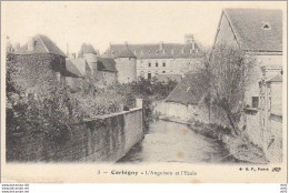 Delcampe - NIEVRE CORBIGNY L'ANGUISON ET L'ECOLE - Corbigny