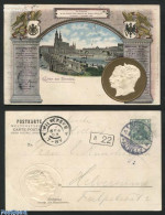 Delcampe - Germany, Empire 1903 Illustrated Postcard, 5pf, Dresden, Used Postal Stationary - Storia Postale