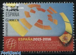 Delcampe - Spain 2016 Non-Permanent Member UN Security Council 1v, Mint NH, History - United Nations - Nuovi