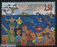 Delcampe - Bosnia Herzegovina 2016 Summer Sports 1v, Mint NH, Sport - Sport (other And Mixed) - Art - Comics (except Disney) - Comics