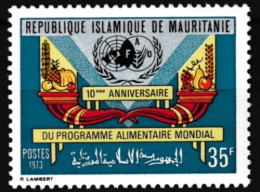 Delcampe - MAURITANIA 1973 Mi.454 Food And Agriculture Organization (FAO) - 10, MNH - Tegen De Honger