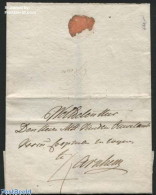 Delcampe - Netherlands 1805 Folding Cover From Grave To Arnhem, Postal History - ...-1852 Precursori