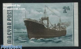 Delcampe - Hungary 1955 2F, Imperforated,  Stamp Out Of Set, Mint NH, Transport - Ships And Boats - Nuovi