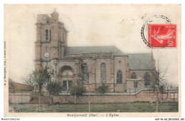 Delcampe - AUFP6-0599-60 - MONTJAVOULT - L'église - Montjavoult
