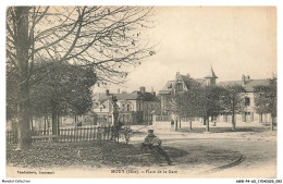 Delcampe - AWBP4-0264-60 - MOUY - Place De La Gare - Mouy